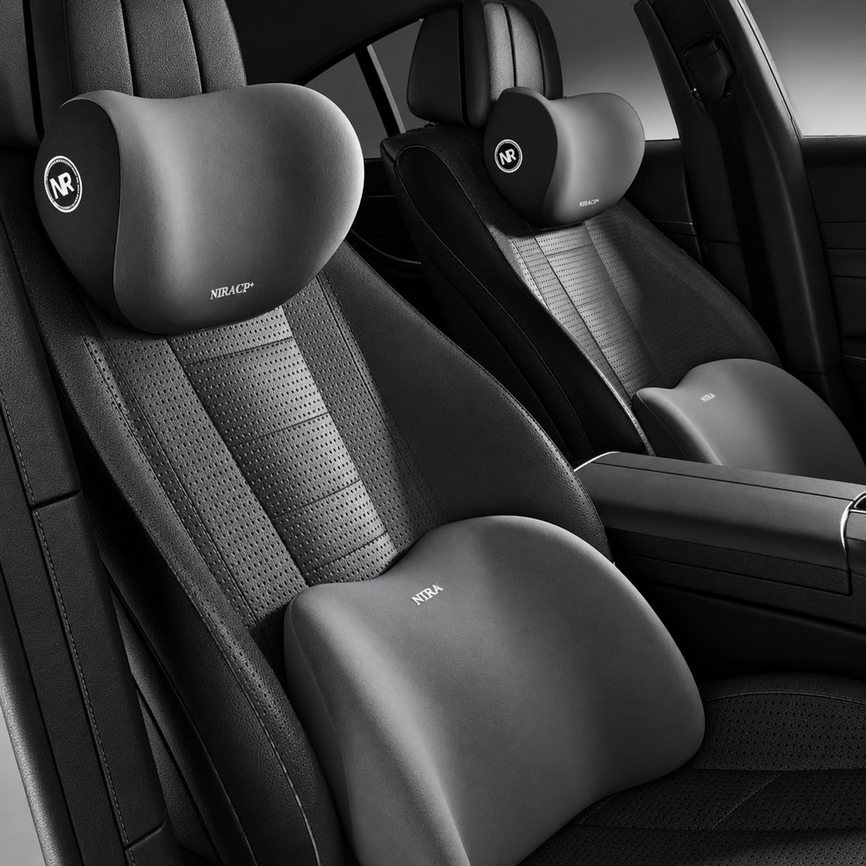 Headrest & Lumbar Support Set