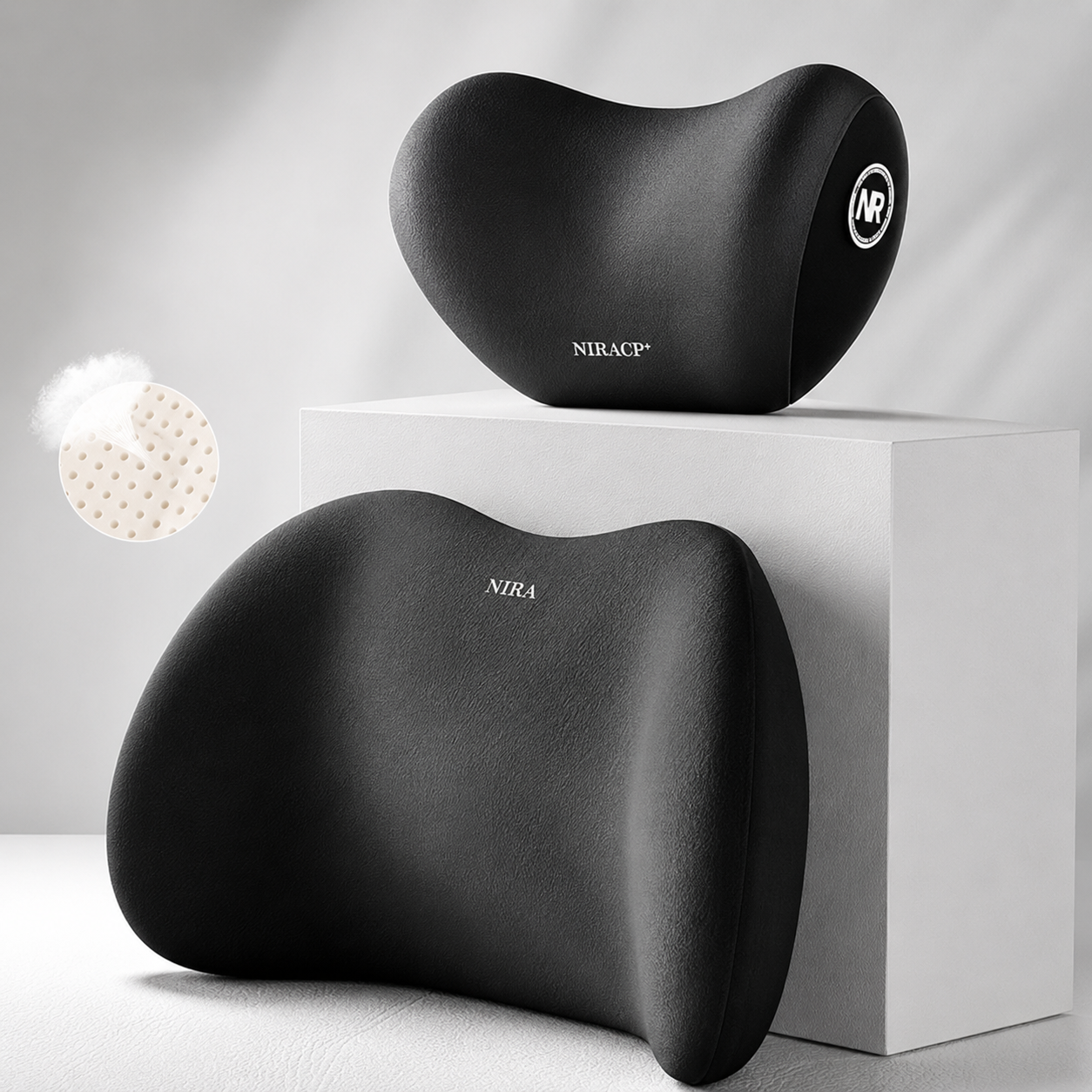 Headrest & Lumbar Support Set